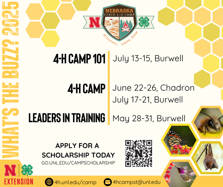 4-H Camp Dates