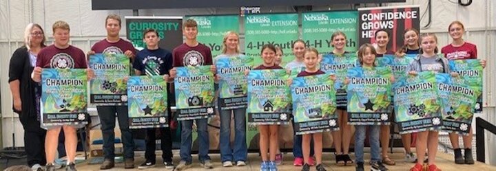 Hall County Fair 2025 4-H Static Award Champions