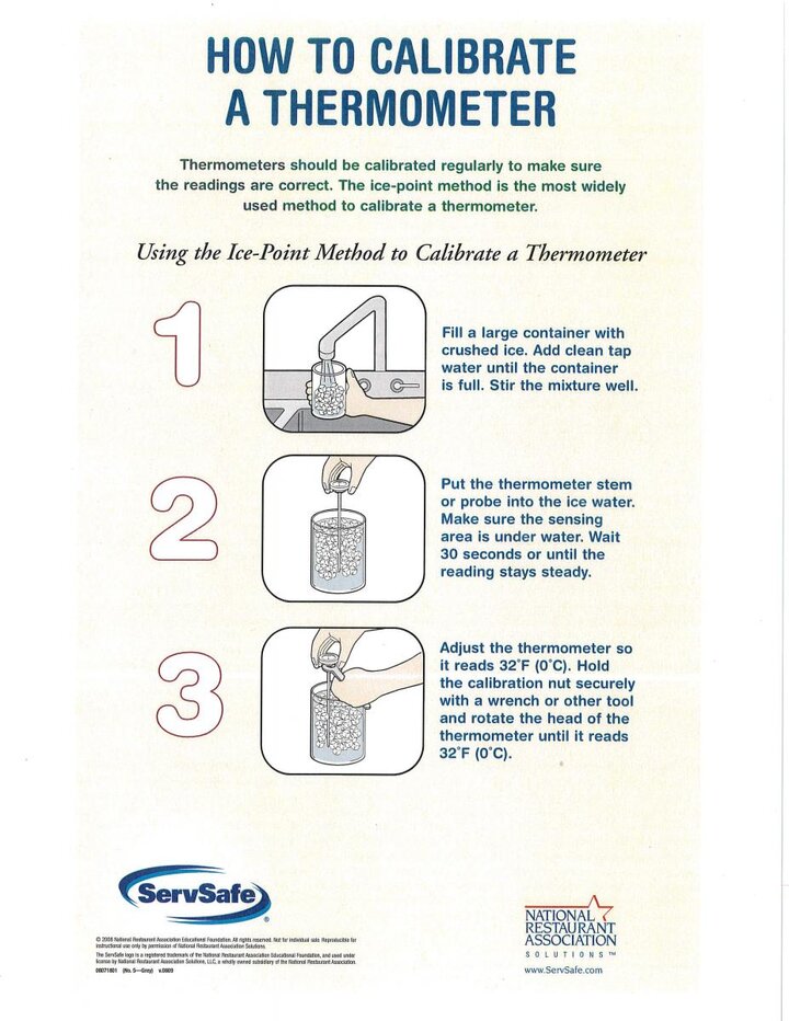 Calibrate Thermometer