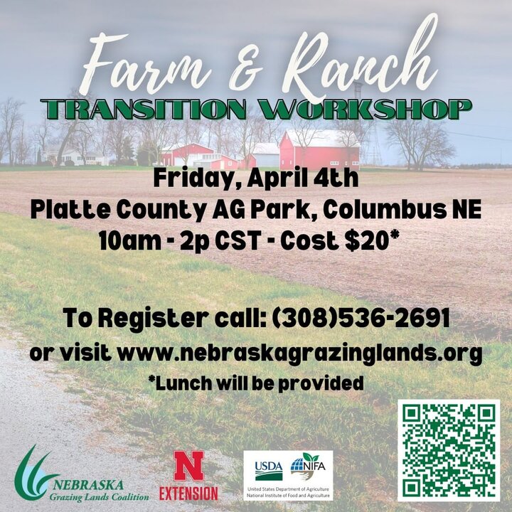 Farm & Ranch Transition Workshop flyer