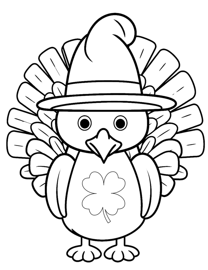 Turkey Coloring Sheet
