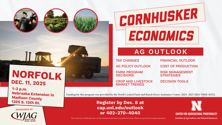 Cornhusker Economics Ag Outlook Flyer