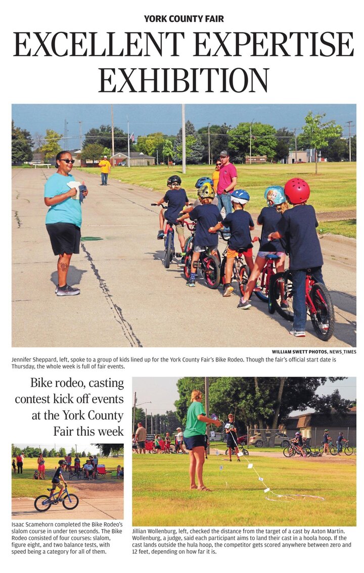 Bike Rodeo 2024 York County Fair