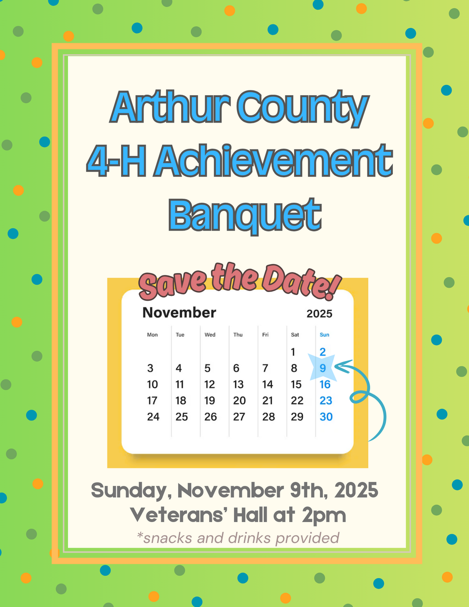 Arthur County Achievement Celebration