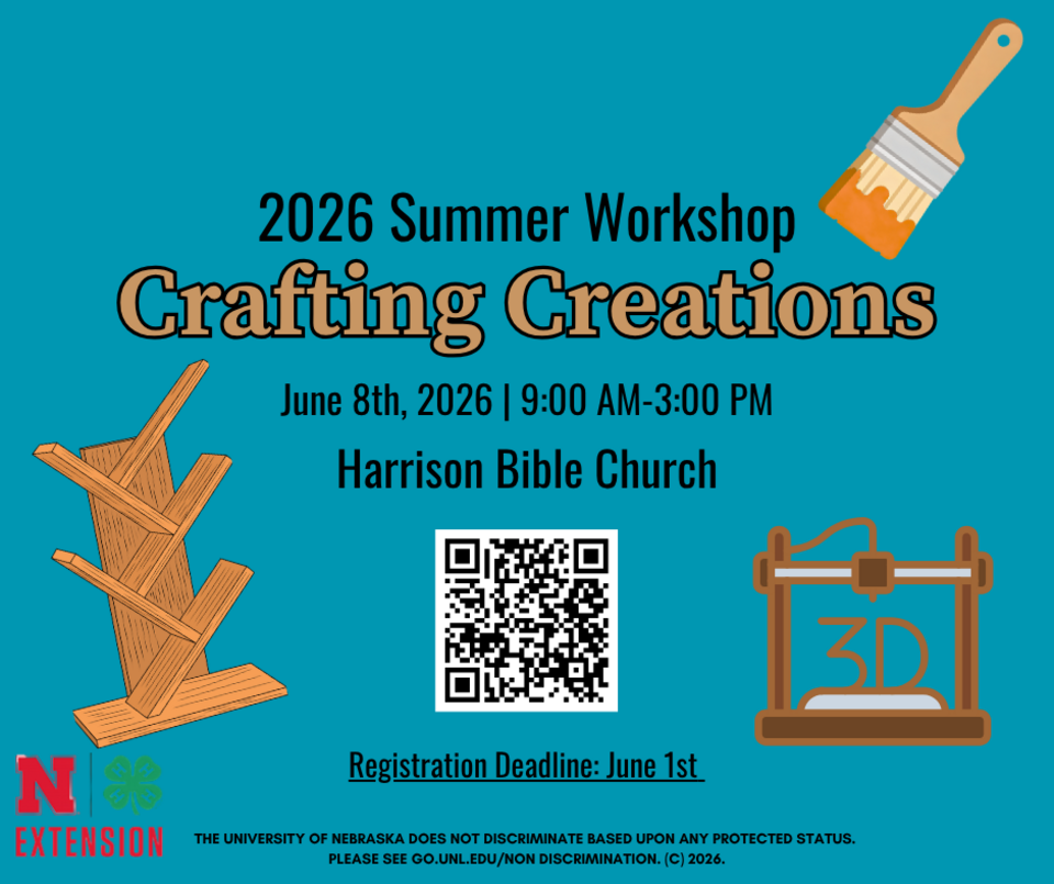 Flyer Image of Sioux Crafting Creations Workshop 2026