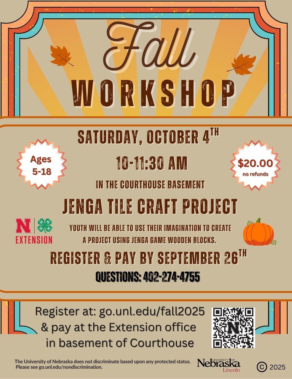 Fall Workshop