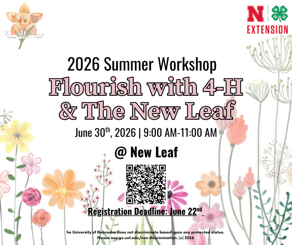 Flourish with 4-H and the New Leaf