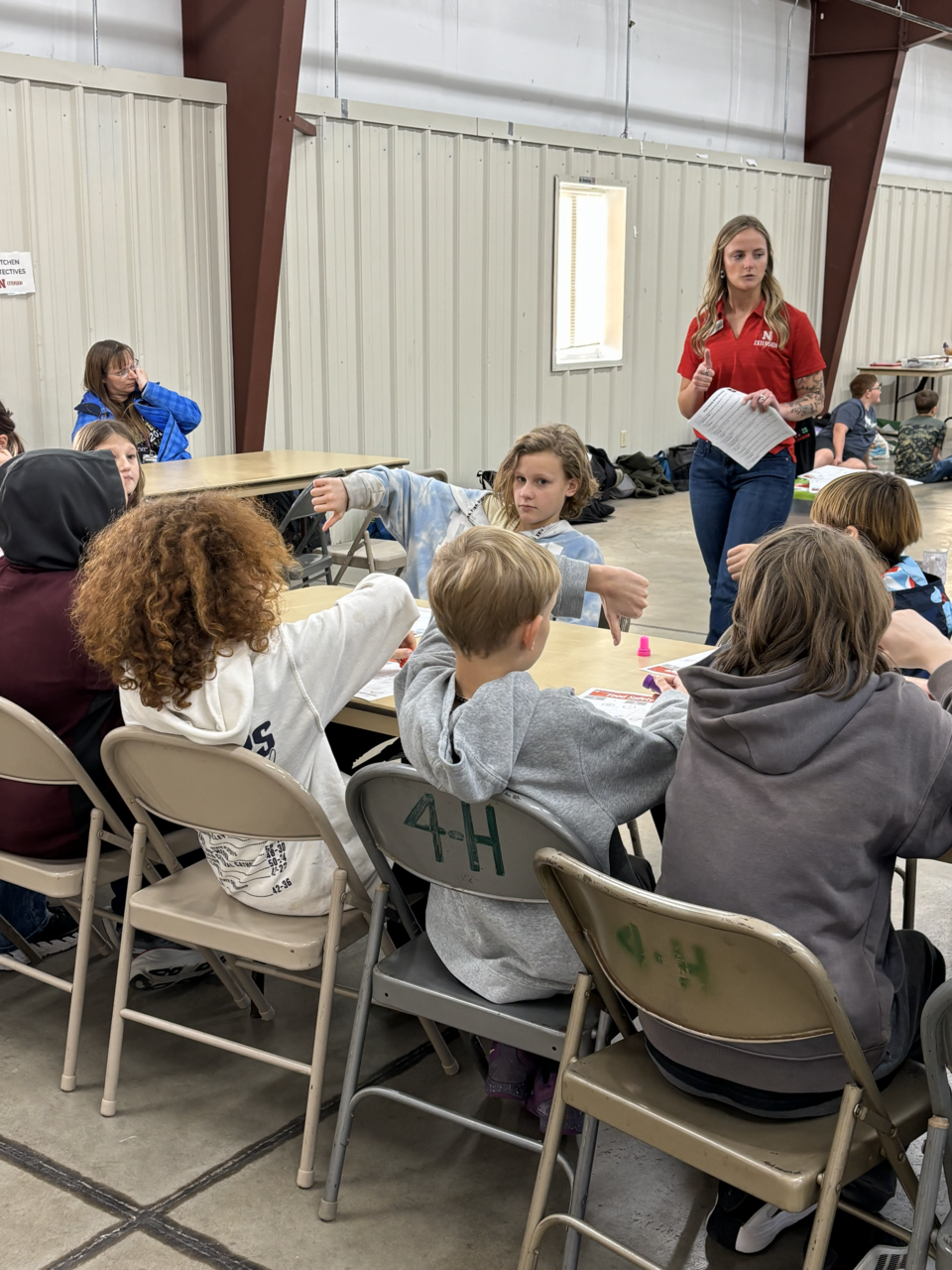 At Culbertson Healthy Habits students become "Kitchen Detectives" while learning about kitchen safety.
