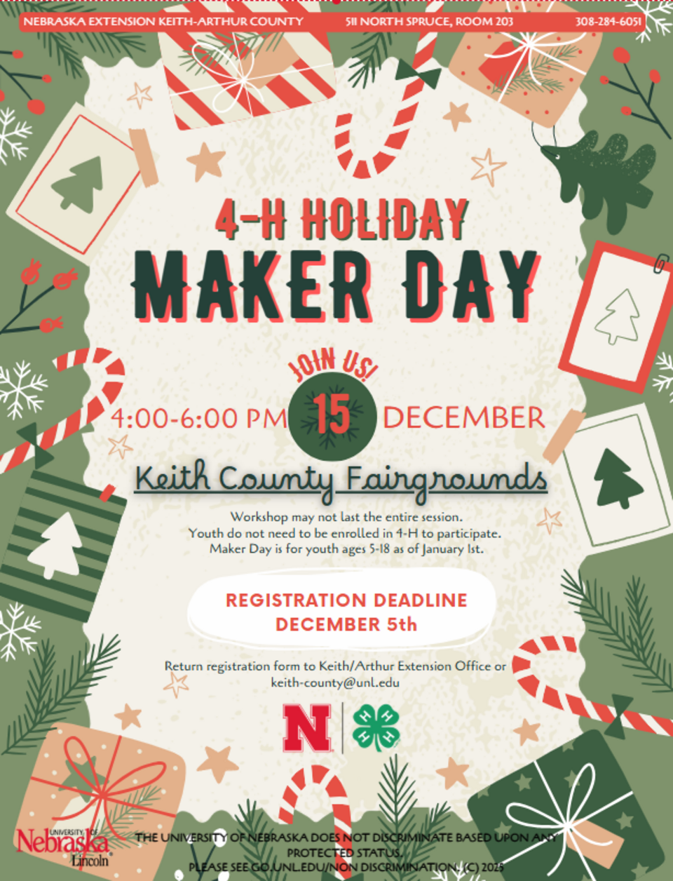 Keith-Arthur County 4-H Maker Day 