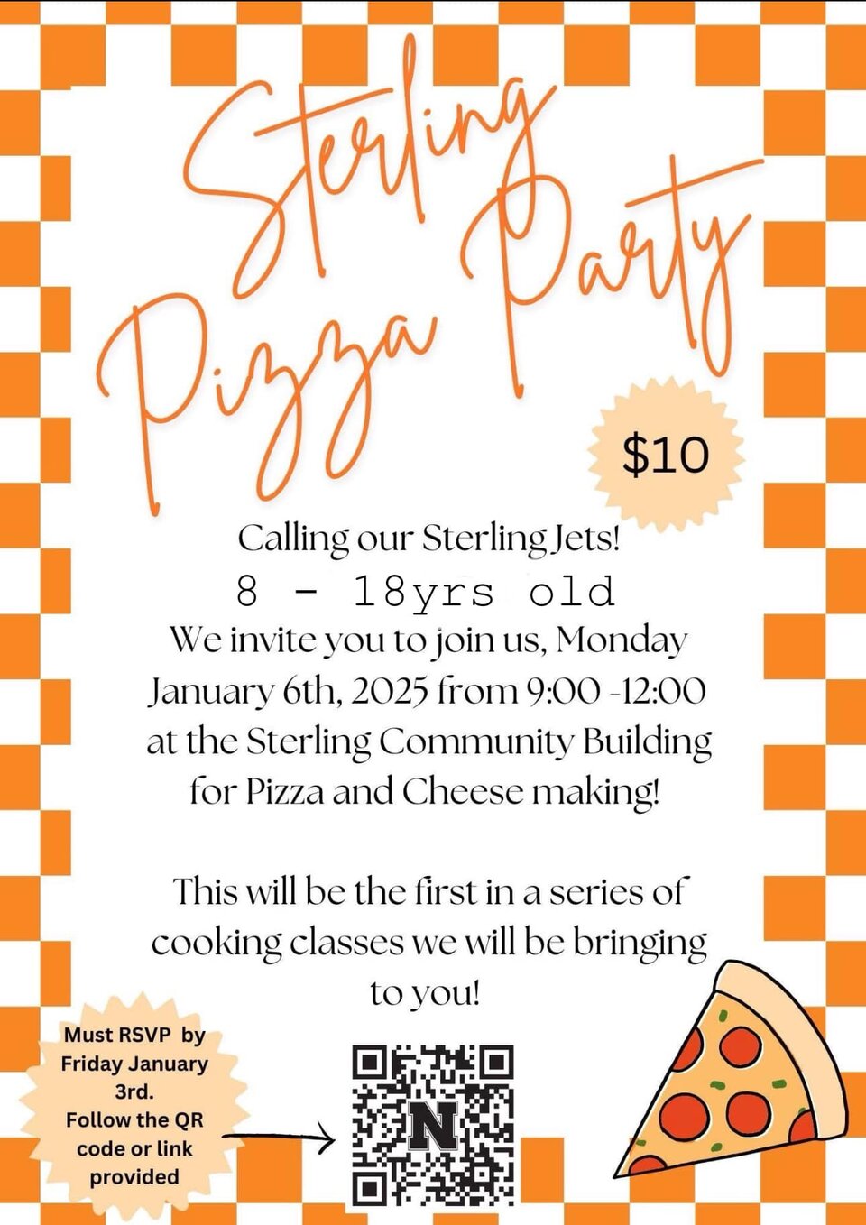 Sterling Pizza Party - Johnson County