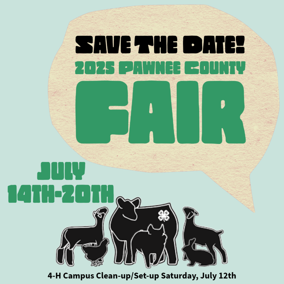 2025 County Fair Save the Date