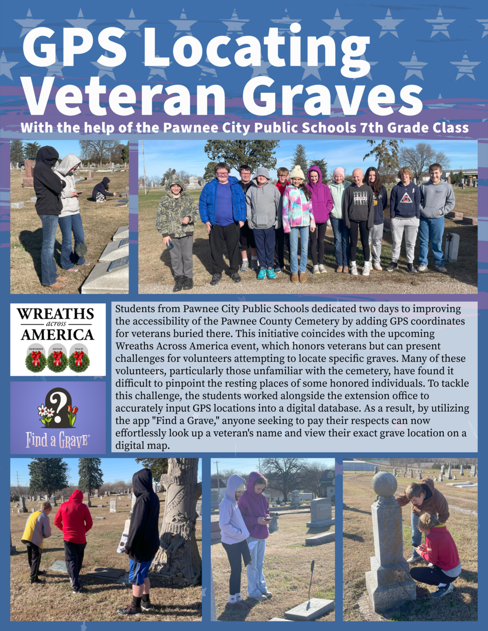 GPS Locating Veteran Graves