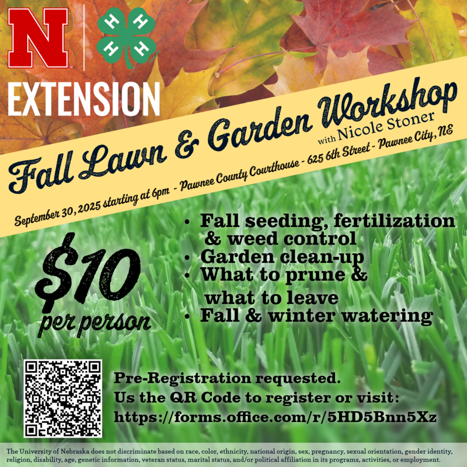 Fall Lawn & Garden Workshop 