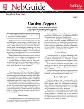 Garden Peppers (G1879)