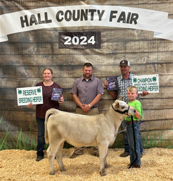 2024 Hall County Fair Beef Winner