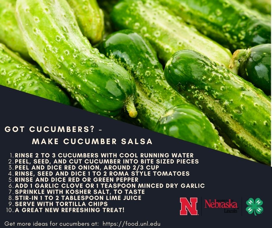 Recipe for Cucumber Salsa