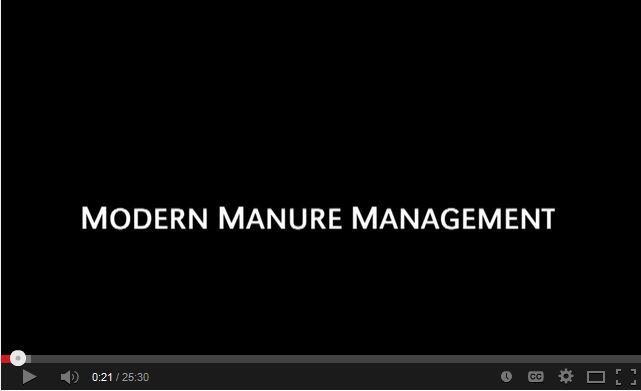modern manure management YouTube video