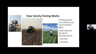 Screen capture from report on Nebraska variety testing program