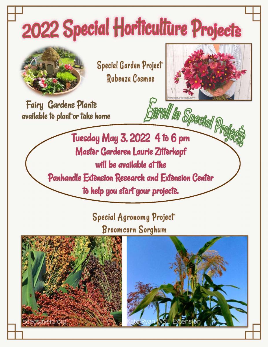2022 Special Horticulture Workshop flyer