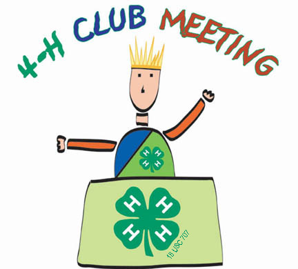 4-H Club Meeting 