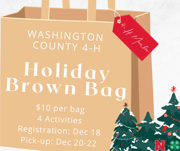 Holiday Brown Bag Graphic
