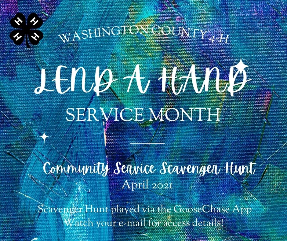 Lend a hand service month