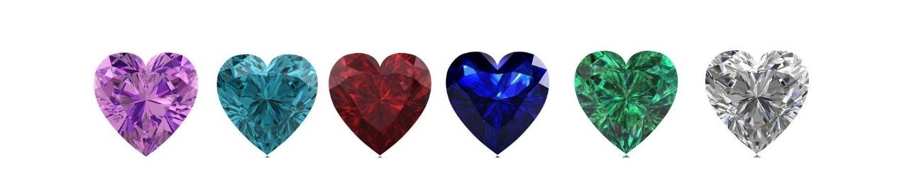 heart diamonds